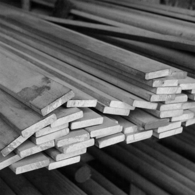 Płaski stalowy ocynkowany materiał budowlany Stalowy pręt prostokątny GI Walcowany na gorąco