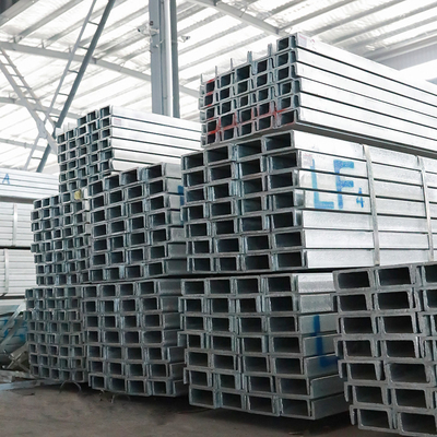 SS400 50mm ocynkowany kanał C ASTM ocynkowany ogniowo kanał C