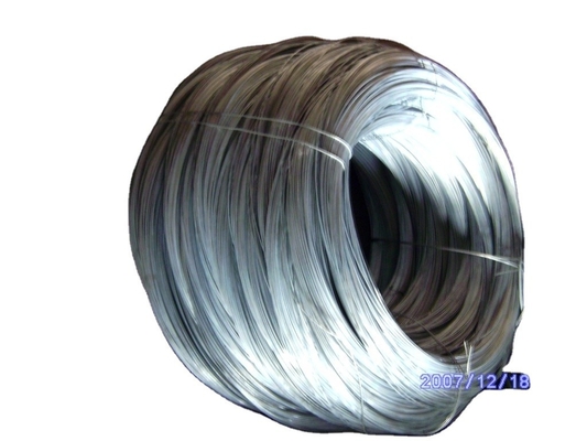 Niskowęglowy drut żelazny GI Q235 ocynkowany 10 12 14 Gauge
