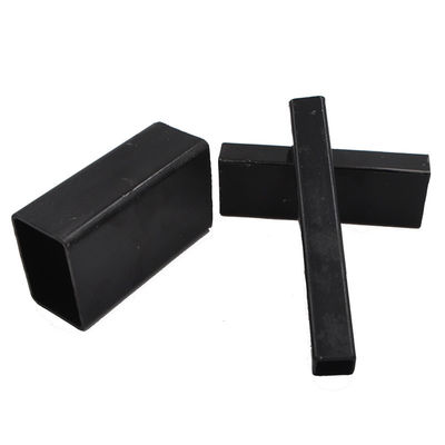ASTM 7mm czarna metalowa rura kwadratowa S235JR 2-calowa czarna stalowa rura