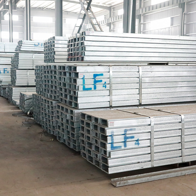 50 mm stal ocynkowana C kanałowa metalowa żelazna belka U ASTM Q235 Q345