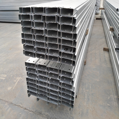 Kanał C ze stali ocynkowanej Konstrukcja kanału w kształcie litery U 50 * 50 * 3 mm