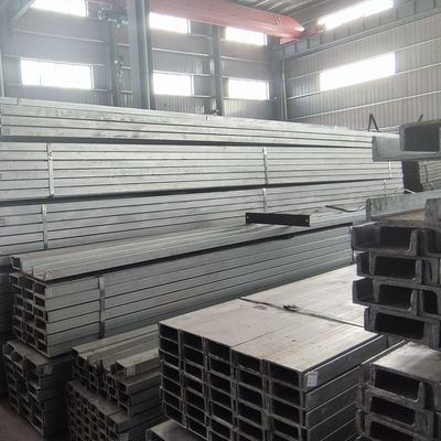 ASTM Standardowy ocynkowany kanał stalowy hurtowy 3-calowy stalowy kanał C