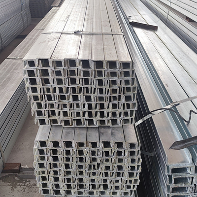 ASTM Standardowy ocynkowany kanał stalowy hurtowy 3-calowy stalowy kanał C