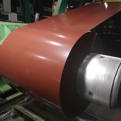 Wstępnie malowana ocynkowana stalowa cewka PPGI powlekana kolorem rolka blachy dachowej 1250 mm