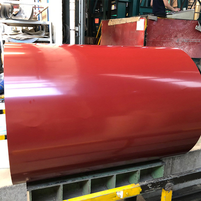 Ocynkowana wstępnie malowana cewka stalowa Metalowa blacha dachowa G550 PPGI do domów 600 mm
