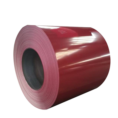 Kolory RAL PPGI Malowana cewka ze stali ocynkowanej Z40 Q235B Dostosowany rozmiar 1250 mm