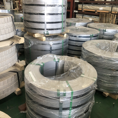Płaski pasek cewki ze stali nierdzewnej o wysokiej precyzji 0,02 mm - 5,0 mm w rolce 2b Ba