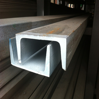 Profil kanału stalowego 304 305 316 405 6 mm Kształt U / C Kanał ze stali nierdzewnej Strukturalny profil C