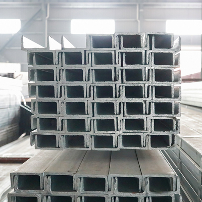 SS400 50mm ocynkowany kanał C ASTM ocynkowany ogniowo kanał C