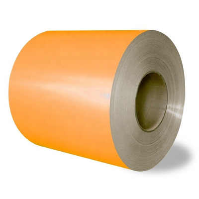 Pomarańczowa GB Malowana blacha stalowa ocynkowana w cewce PVDF Aluzinc Coil