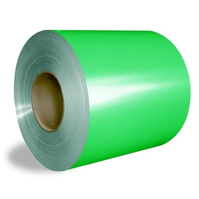 Zielona 600mm Malowana blacha stalowa Galvalume DX51D powlekana kolorem