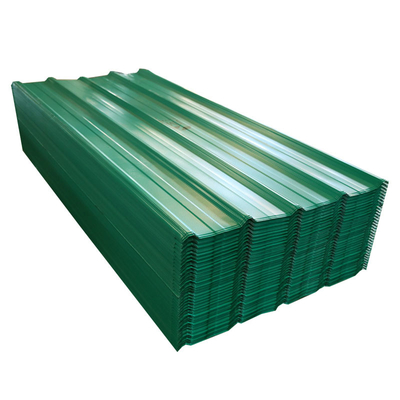 CGCC Gi Color Coated Corrugated Sheet 5ft Steel Corruged Roofing