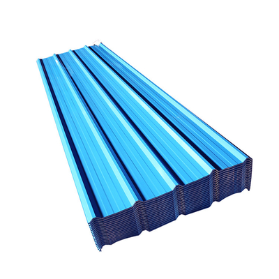 CGCC Gi Color Coated Corrugated Sheet 5ft Steel Corruged Roofing