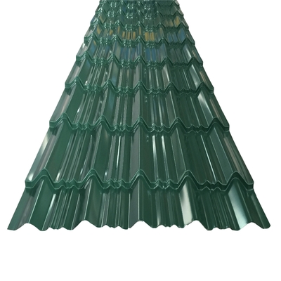 JIS Color Coated Galvalume Blacha dachowa Ppgi 1% faliste panele metalowe