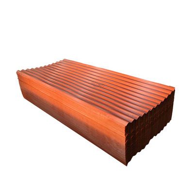 Ral Color Ppgi faliste blachy dachowe 12m Gi Color Coated