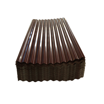 Ral Color Ppgi faliste blachy dachowe 12m Gi Color Coated