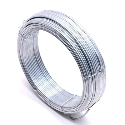 Niskowęglowy drut żelazny GI Q235 ocynkowany 10 12 14 Gauge