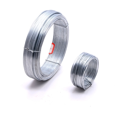 Niskowęglowy drut żelazny GI Q235 ocynkowany 10 12 14 Gauge