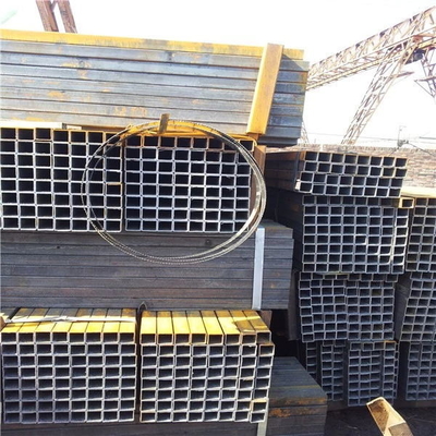 ERW 2-calowa ocynkowana rura kwadratowa Ms OEM 100 mm ocynkowana sekcja skrzynkowa