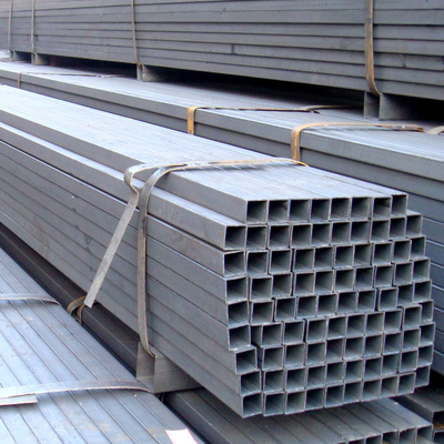 ASTM OD 600mm Czarna stalowa skrzynka o przekroju 5,8 m ocynkowana rura kwadratowa