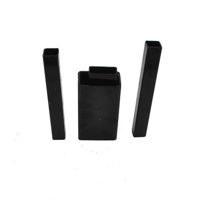 ASTM 7mm czarna metalowa rura kwadratowa S235JR 2-calowa czarna stalowa rura