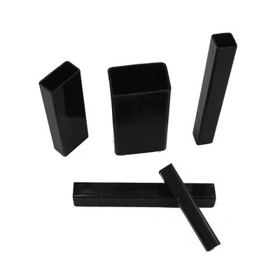 ASTM 7mm czarna metalowa rura kwadratowa S235JR 2-calowa czarna stalowa rura