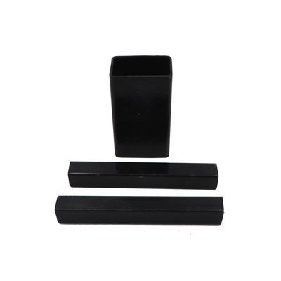 ASTM 7mm czarna metalowa rura kwadratowa S235JR 2-calowa czarna stalowa rura