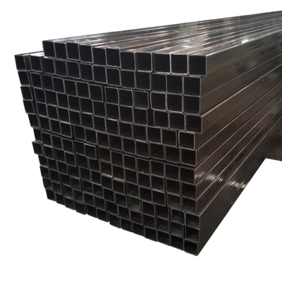 DIN 40X40 Czarna prostokątna rura stalowa 20 mm ocynkowana rura kwadratowa