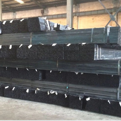 Rury kwadratowe ocynkowane w kolorze czarnym 2x2 o średnicy 600 mm