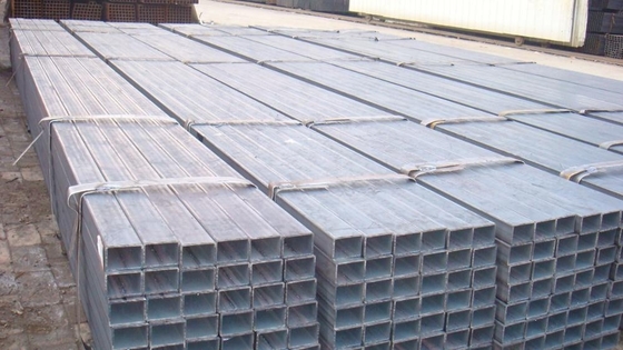 2x2 14 Gauge ocynkowana rura kwadratowa o długości 12 m Ms Rura prostokątna ASTM