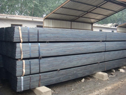 2x2 14 Gauge ocynkowana rura kwadratowa o długości 12 m Ms Rura prostokątna ASTM