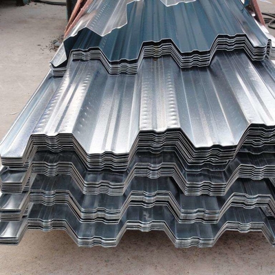 Czerwony 40g panel dachowy ze stali ocynkowanej falistej 120 cm AISI