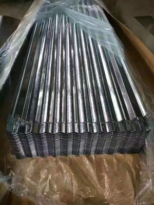 PPGI ocynkowane faliste blachy dachowe 0,02 mm DX51D ASTM