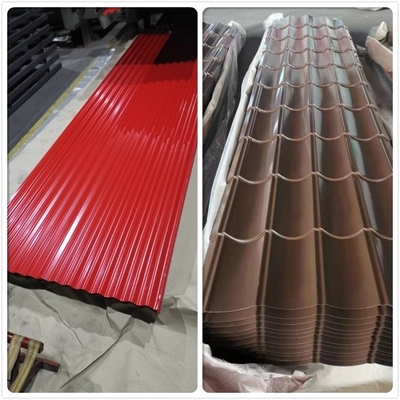 800mm Galvalume Color Coated Sheet CGCC Wstępnie malowane aluminium