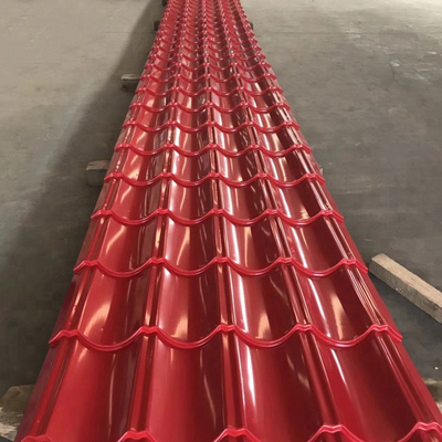 800mm Galvalume Color Coated Sheet CGCC Wstępnie malowane aluminium