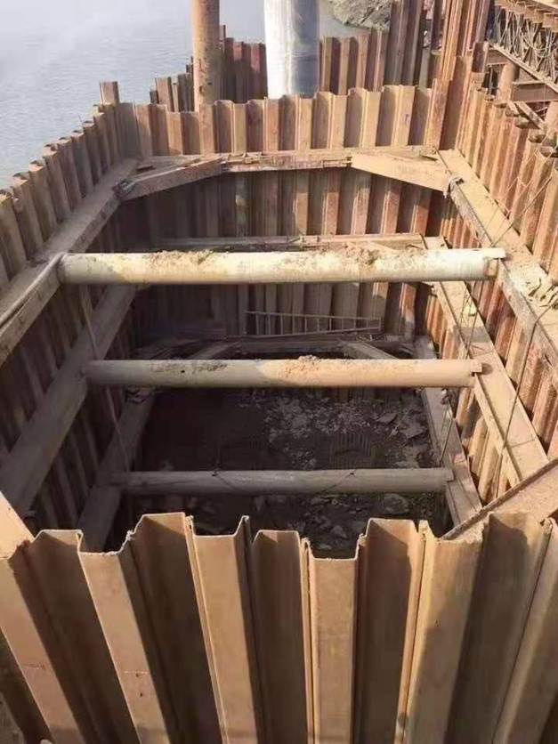 Tianjin Steel Factory Supply Sheet Pile Steel Price of Type 2 Steel Sheet Pile