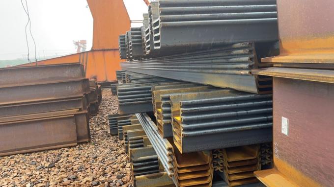 Tianjin Steel Factory Supply Sheet Pile Steel Price of Type 2 Steel Sheet Pile