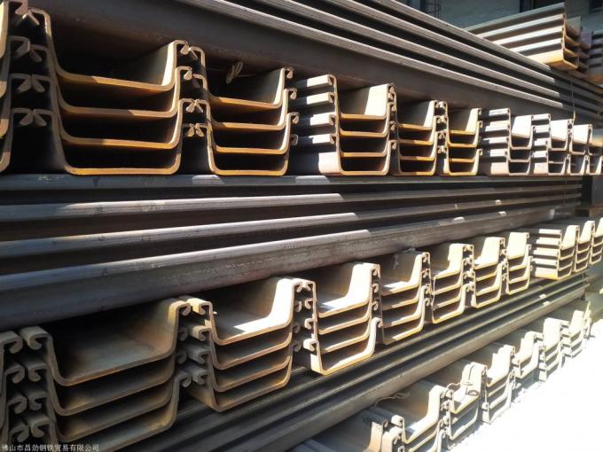 Tianjin Steel Factory Supply Sheet Pile Steel Price of Type 2 Steel Sheet Pile